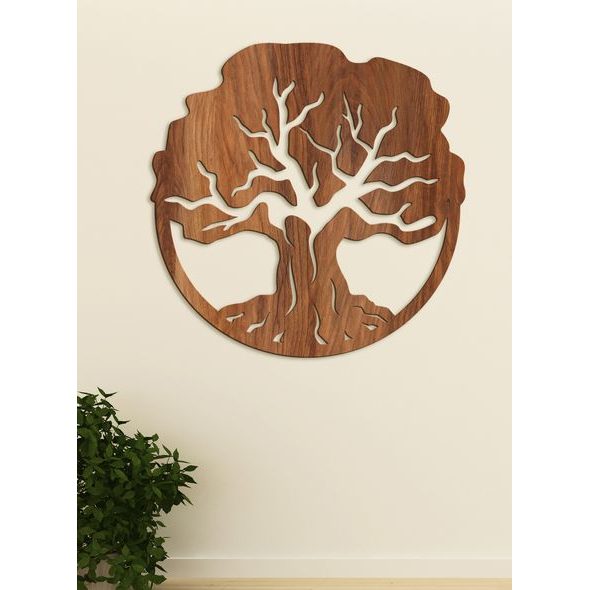 Dřevěný strom života Nádech