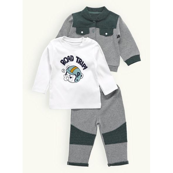 Dětská sada ROAD TRIP zelená