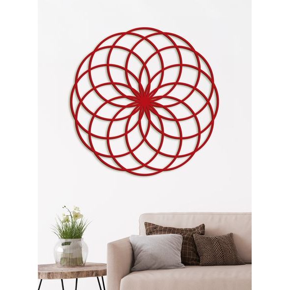 Dřevěná mandala SIMPLE