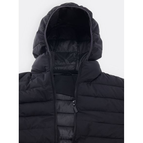 Pánská prošívaná bunda černá