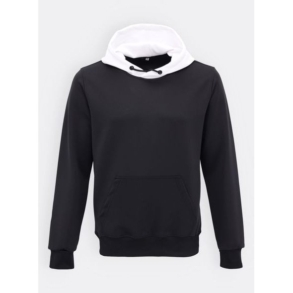 PÁNSKÁ MIKINA S KAPUCÍ ČERNÁ