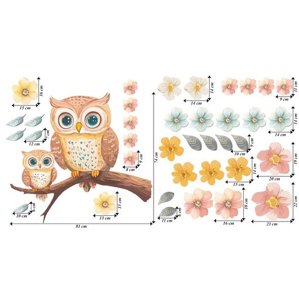 Múdra sova medzi kvetmi