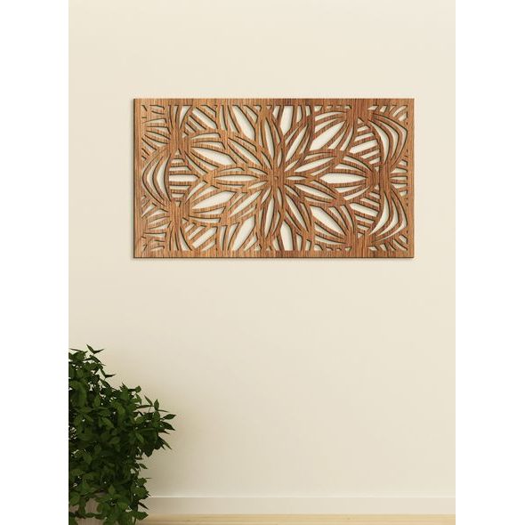 Luxusná drevena mandala LÁSKA