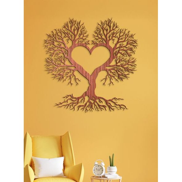 Dřevěný strom života a lásky