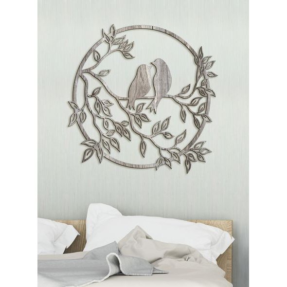 Mandala na Stenu štebot vtákov