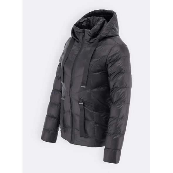 Dámská prošívaná bunda černá