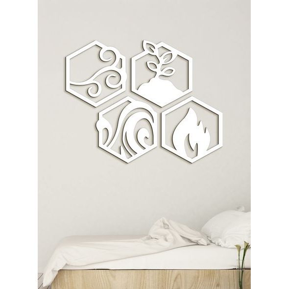 Moderní malba Čtyři živly