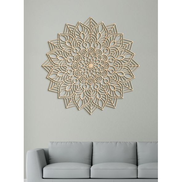 Dřevěná mandala LYSA