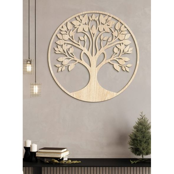 Dřevěný obraz Strom života