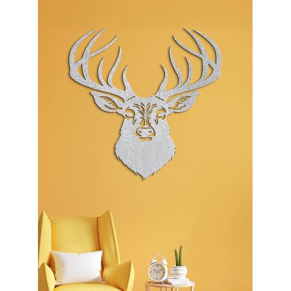 Dřevěný obrázek jelena