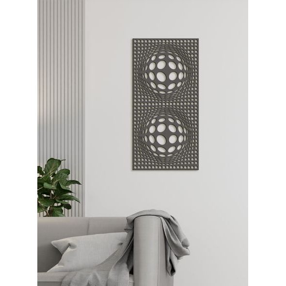 Drevený obraz na stenu 3D ilúzia