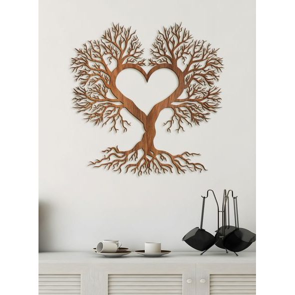 Dřevěný strom života a lásky