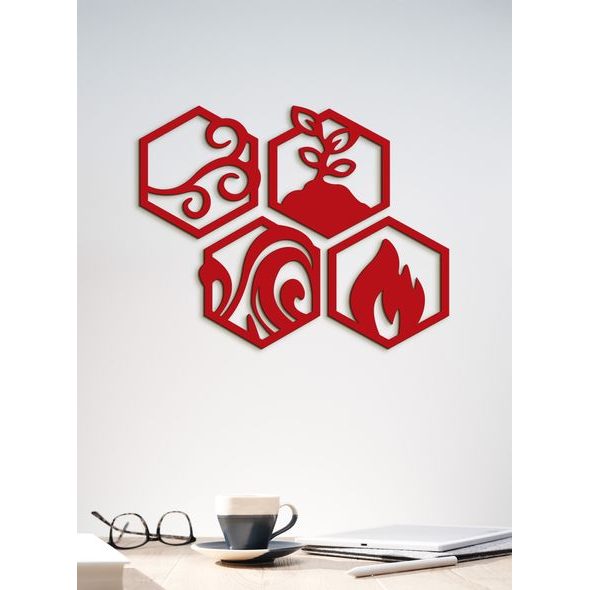 Moderní malba Čtyři živly