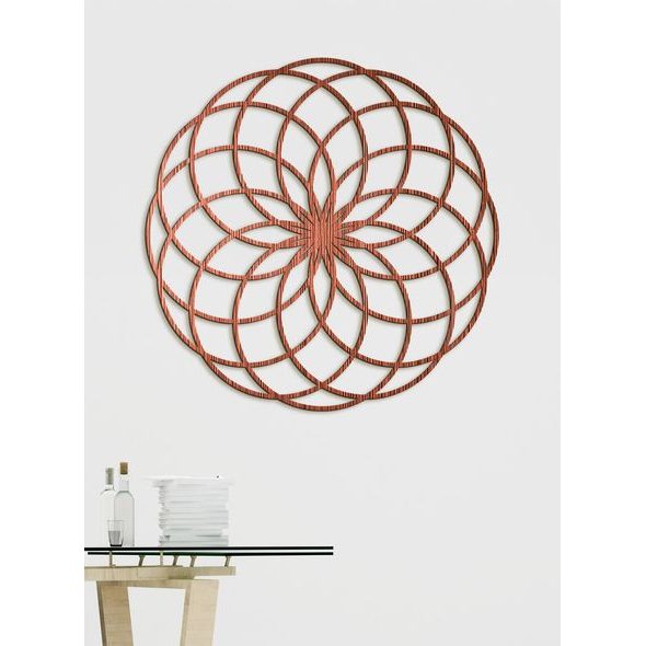 Dřevěná mandala SIMPLE