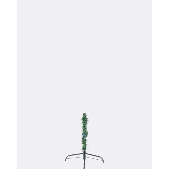 Umělý vánoční stromek Smrk Rysy - zasněžený s borovicovými šiškami