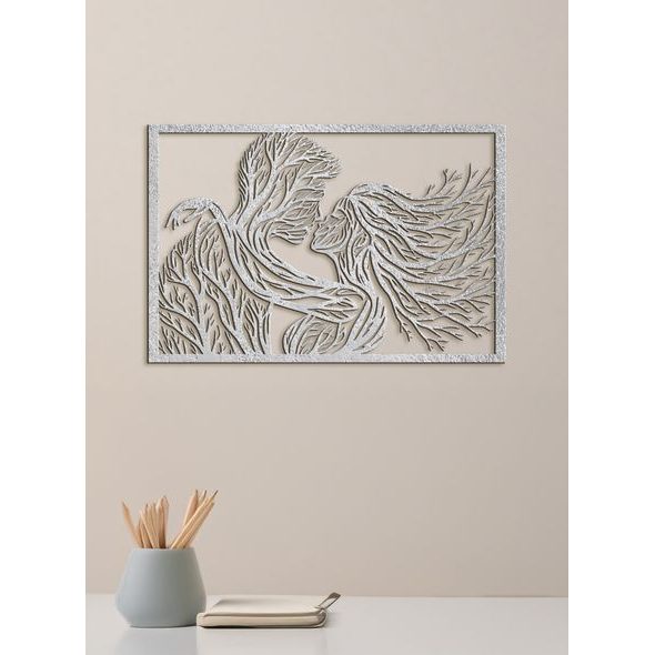 Romantický dřevěný obrázek BOZK