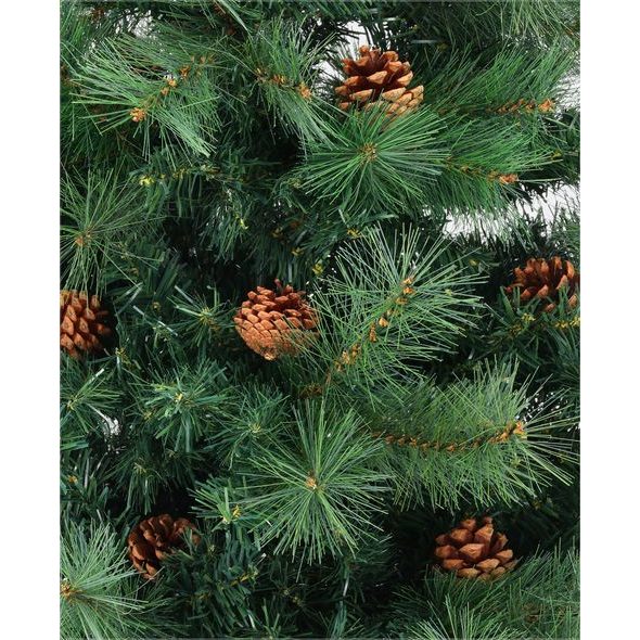 Umělý vánoční stromek Smrk norský s šiškami