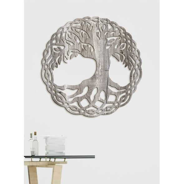 Strom života s propletenými větvemi