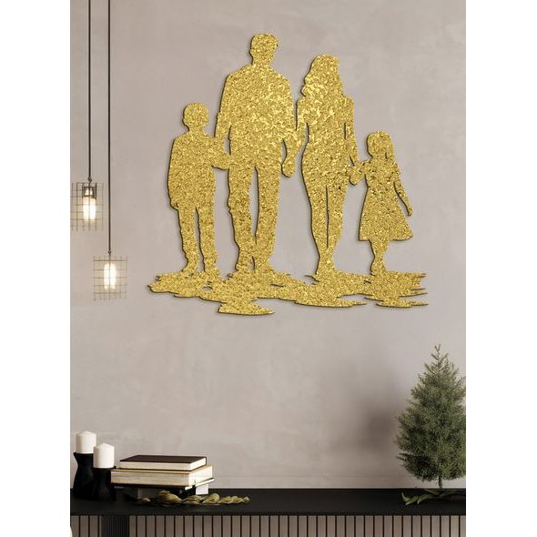 Drevený obraz na stenu RODINA