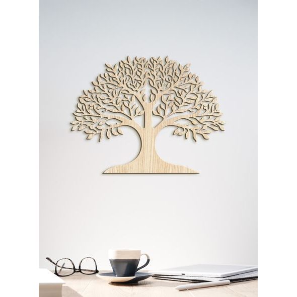 Dřevěný strom moudrosti života