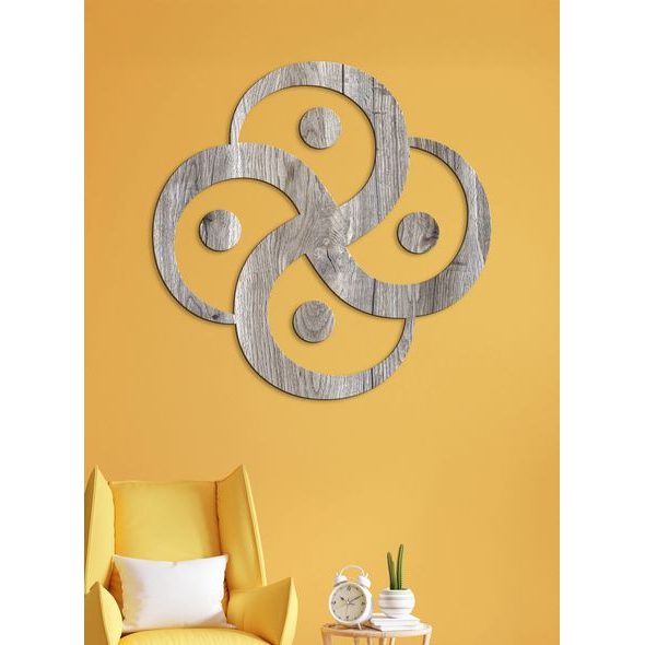 Dřevěné dekorace Čtyři prvky