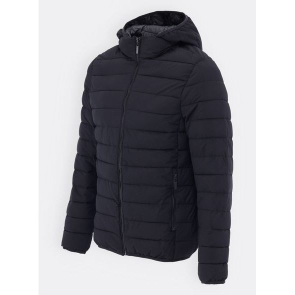 Pánská prošívaná bunda černá