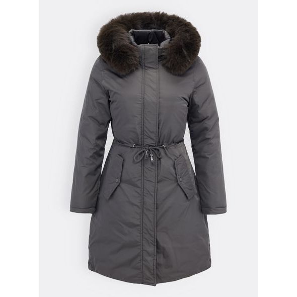 Dámská oboustranná bunda tmavě zeleno-černá