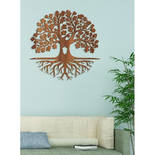 Dřevěný strom hojnosti života