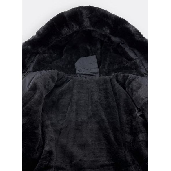 Dámská zimní prošívaná bunda černá