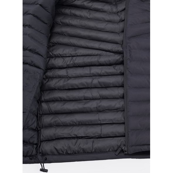 Pánská prošívaná bunda grafitova