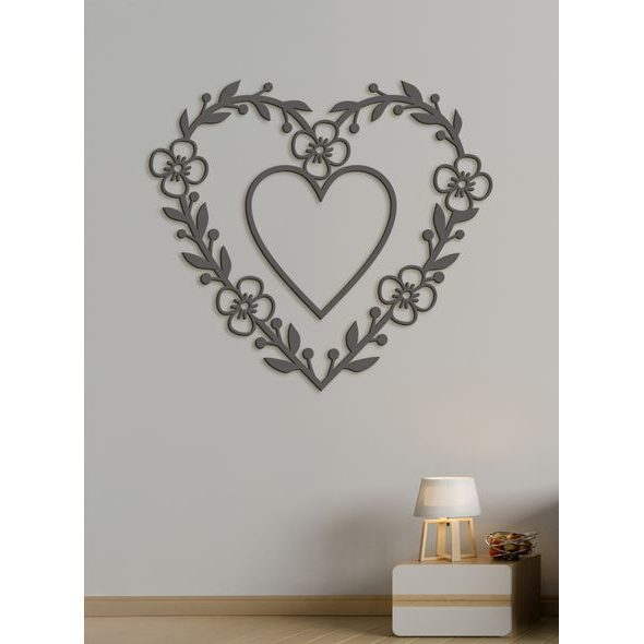 Romantický obraz na stenu HEART