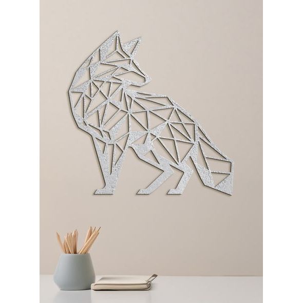 Dřevěný obraz Líška