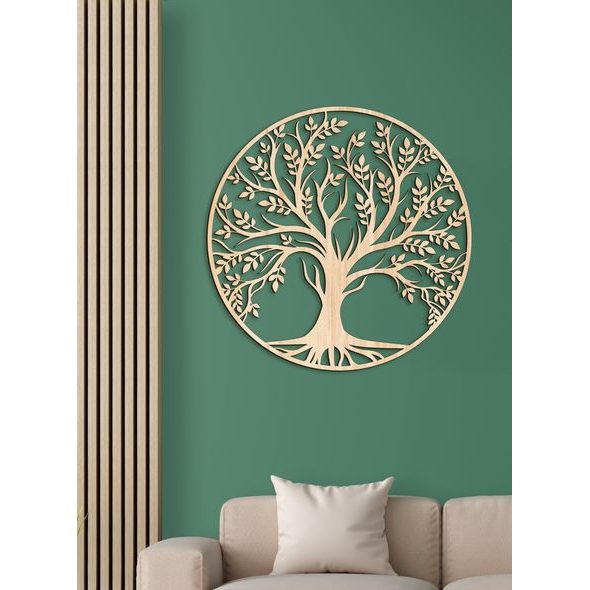 Dřevěný strom života FLOWER