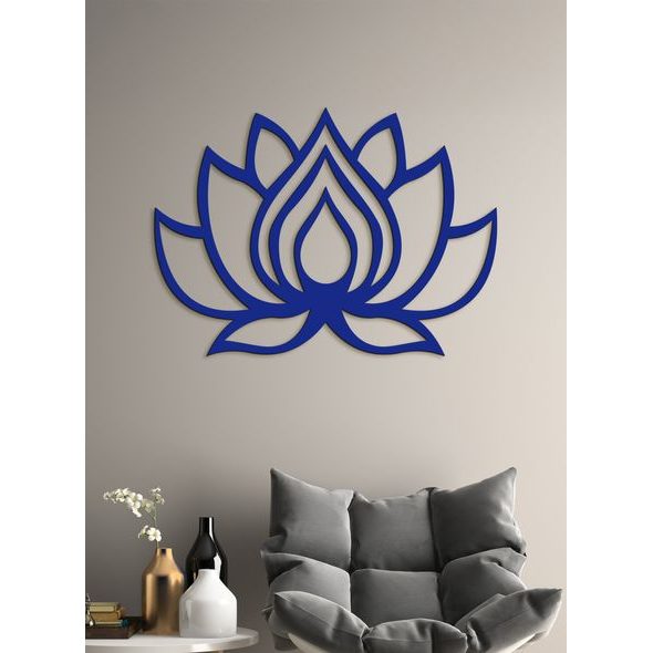 Dřevěný obraz na stěně LOTOS