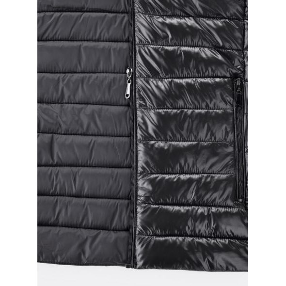 Dámska prešívaná vesta čierna