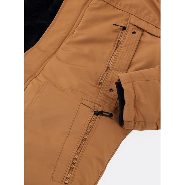 Pánská zimní bunda camel