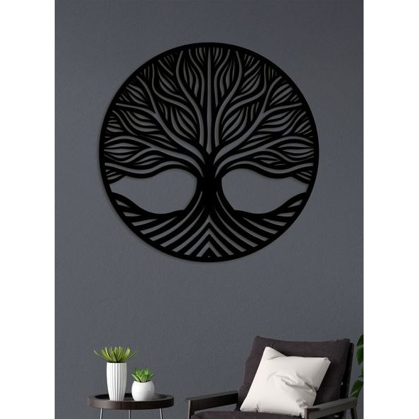 Dřevěný strom života, růstu a síly