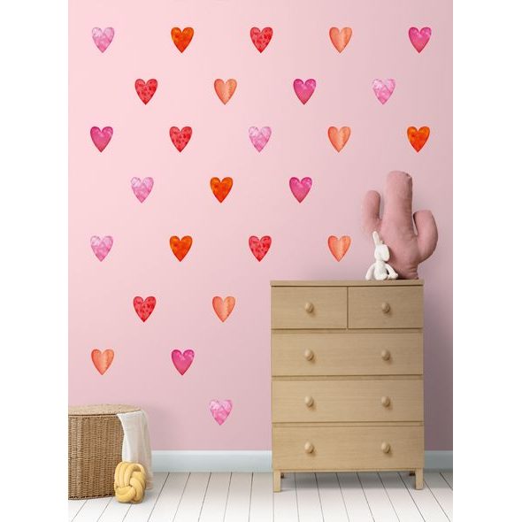 SRDIEČKA ČERVENO-RUŽOVÉ