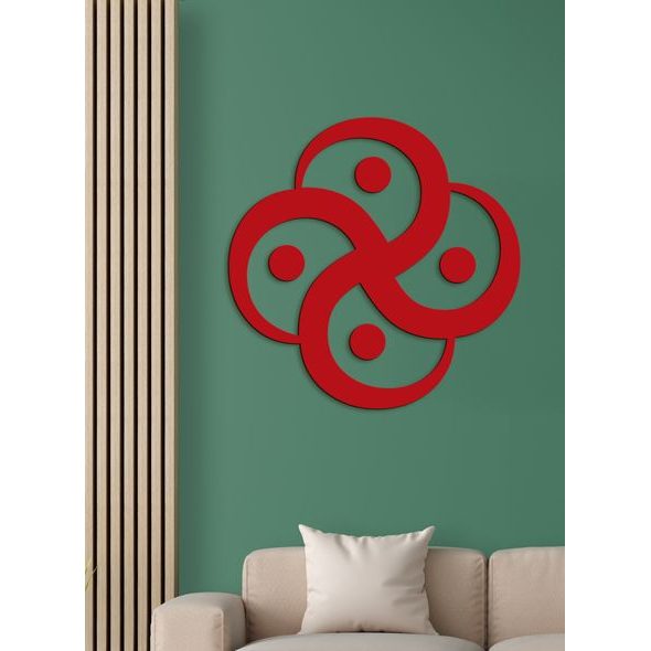 Dřevěné dekorace Čtyři prvky