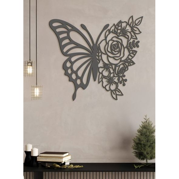 Dřevěný obraz na zeď Motýl