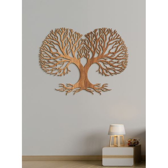 Dřevěný strom života Plíce Země