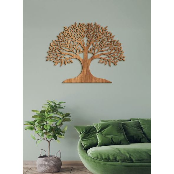 Dřevěný strom moudrosti života