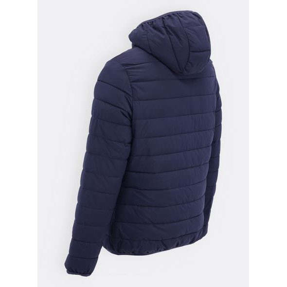 Pánska prešívaná bunda tmavomodrá