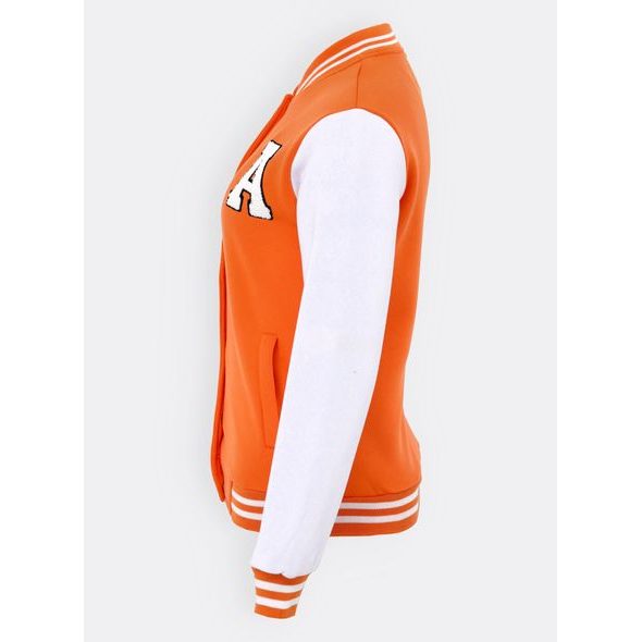 Dámská sportovní mikina oranžová