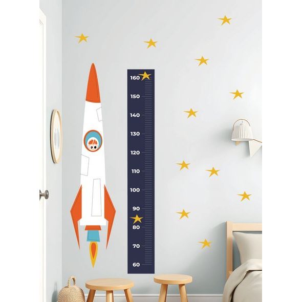 Rastový meter Vesmírna raketa