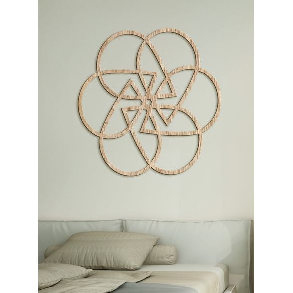 Drevená mandala TÚŽBA