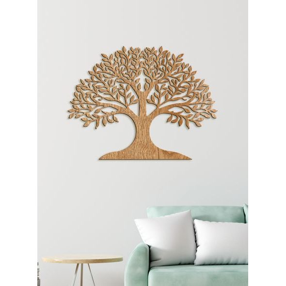 Dřevěný strom moudrosti života