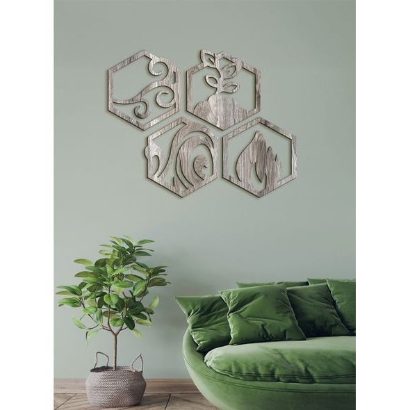 Moderní malba Čtyři živly