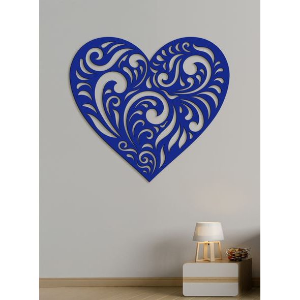 Dřevěný nástěnný obraz Srdce SPIRIT