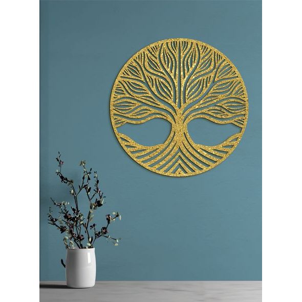 Dřevěný strom života, růstu a síly